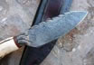 Integral Cable Damascus Utility Knife