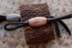 Damascus and Mokume Lanyard / Necklace Beads