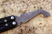 Damascus Bottle Opener for a BM Morpho