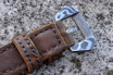 Panerai Damascus Buckle and Leather Strap