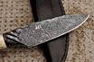 Cable Damascus Integral Knife