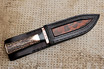 Stag and Cable Bowie Knife