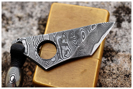 San Mai Damascus Kiridashi