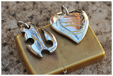 Mokume Jewelry - Hawaiian Hook / Heart