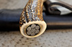 Cable Damascus and Stag Knife
