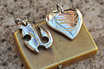 Mokume Jewelry - Hawaiian Hook / Heart