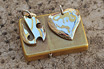 Mokume Jewelry - Hawaiian Hook / Heart