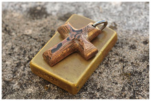 Mokume Crucifix