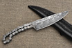 Integral Motorcycle Chain Damascus Knife