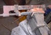 Knifemaking - Fighter with Psychodelic Micarta Handle