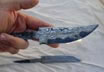 Knifemaking - Fighter with Psychodelic Micarta Handle