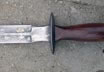 Knifemaking - Fairbairn-Sykes Dagger in Chainsaw Chain and 5160