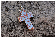 Stainless Damascus and Mokume Crosses and Crucifixes