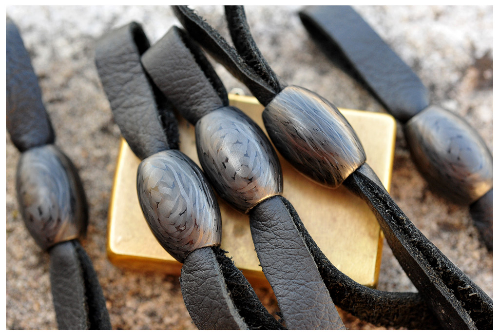Carbon Fiber Lanyard Beads