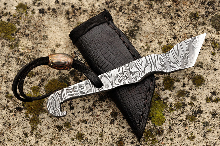 Assorted Damascus and Mokume EDC Tools