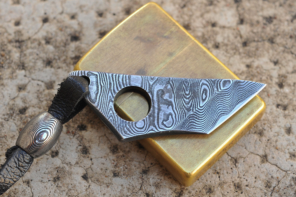 Assorted Damascus and Mokume EDC Tools
