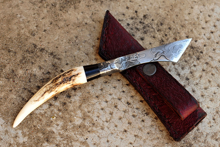Assorted Damascus and Mokume EDC Tools
