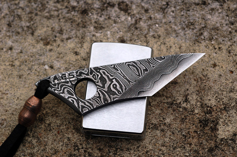 Assorted Damascus and Mokume EDC Tools