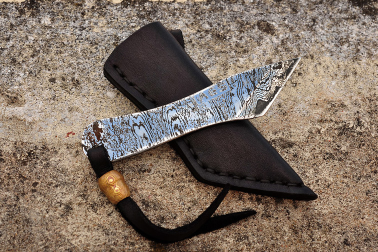 Assorted Damascus and Mokume EDC Tools