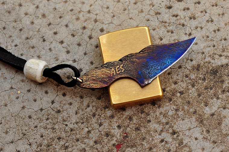 Assorted Damascus and Mokume EDC Tools