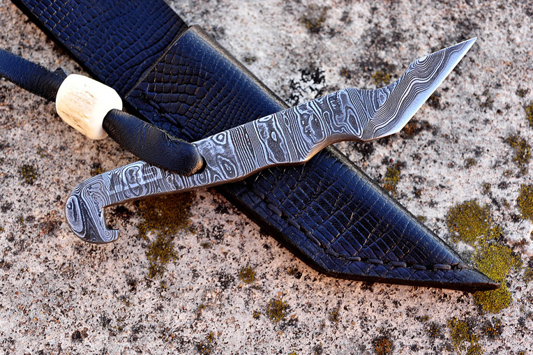 Assorted Damascus and Mokume EDC Tools