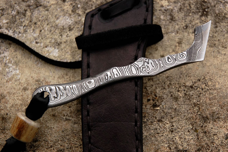 Assorted Damascus and Mokume EDC Tools