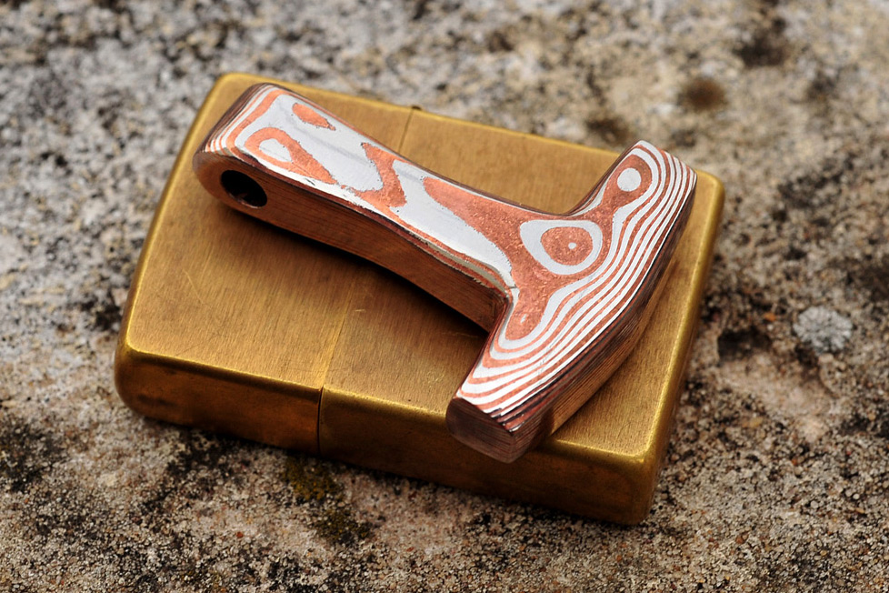 Assorted Damascus and Mokume Jewelry
