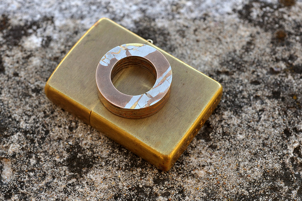 Assorted Damascus and Mokume Jewelry