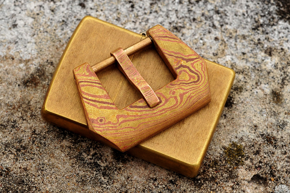 Assorted Damascus and Mokume Jewelry