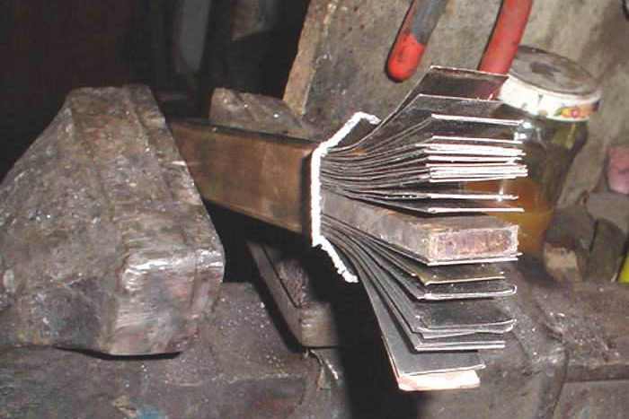 6. Integral Damascus Kitchen Knife