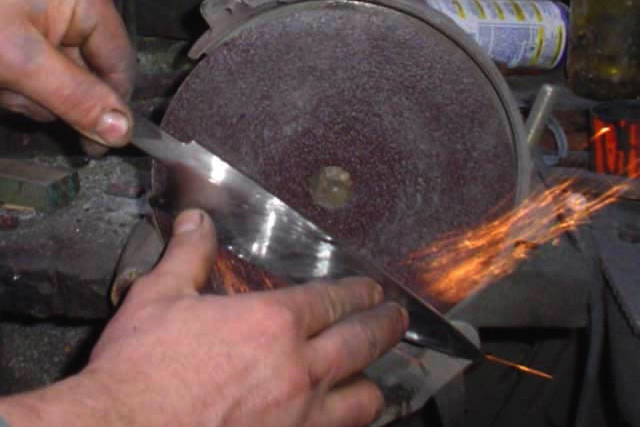 8. Grinding a Blade