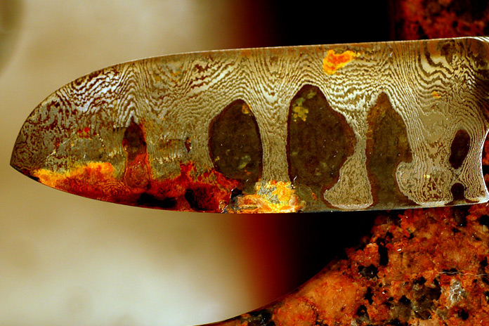 18. How to Remove Rust from a Carbon / Stainless San Mai Damascus Knife